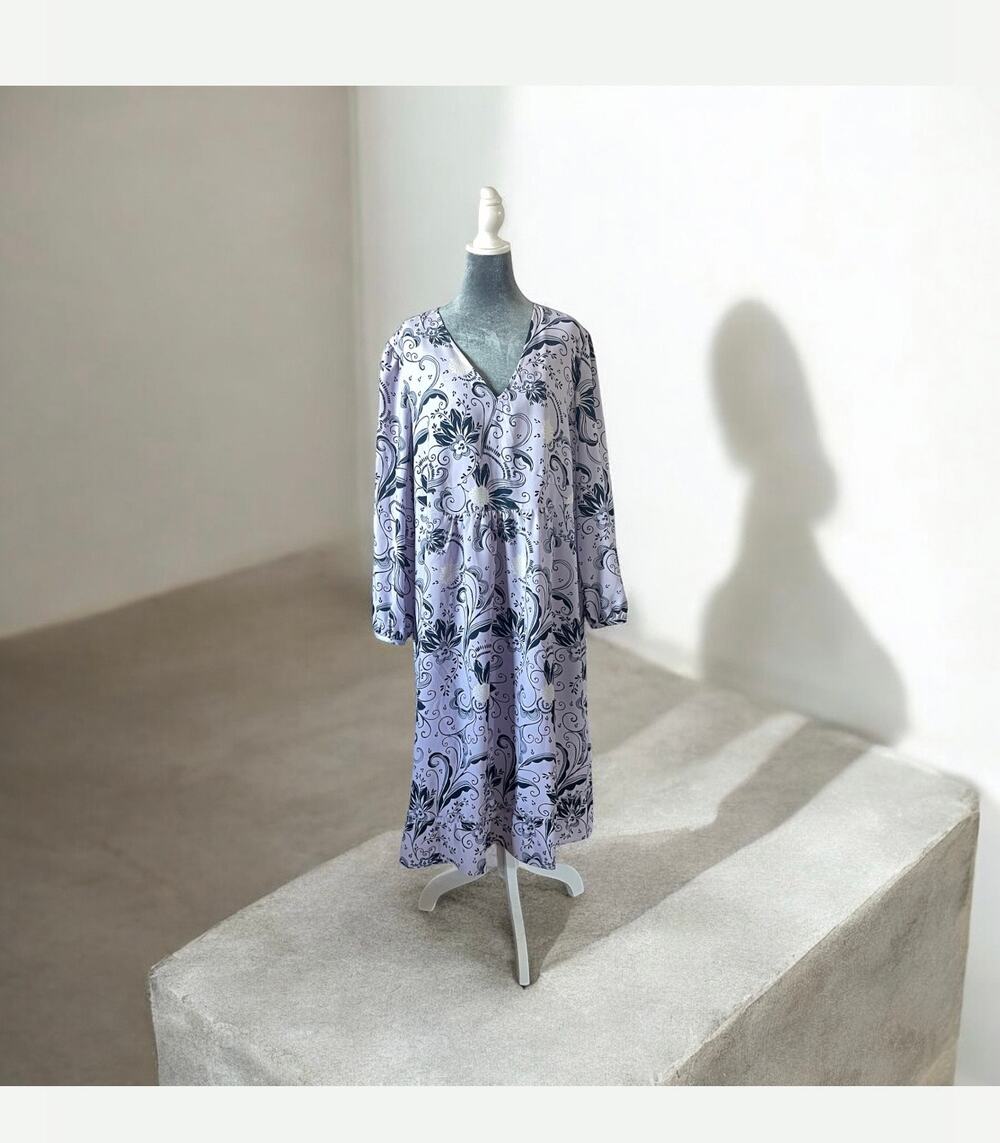 Vintage Jessica London Purple Dress Size 22W